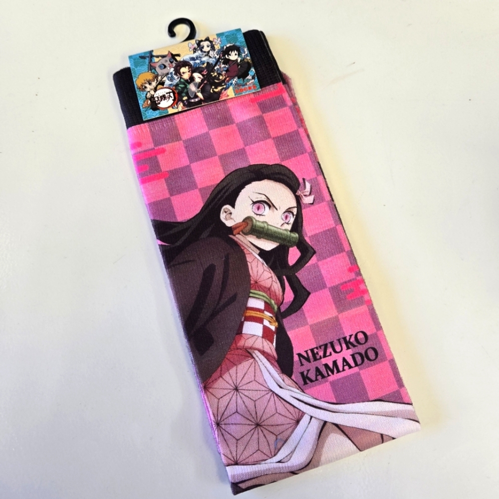 Demon Slayer: Nezuko Pink Socks
